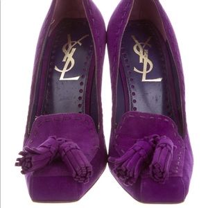 YSL Tassel-Embellished Pumps